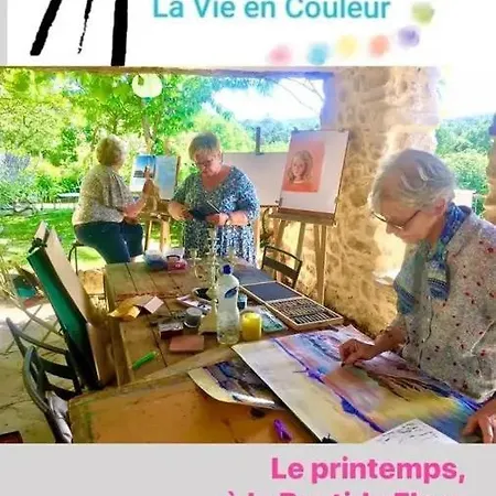 דירה Gites La Bastide Flora, Vue Panoramique Ou Chambres Sur Rue